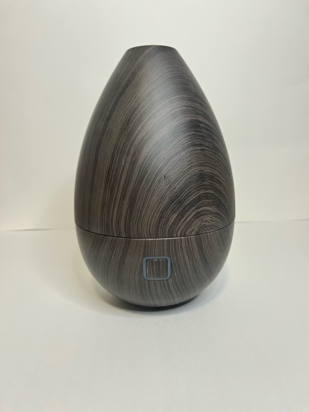Sharper Image Gray Wood-Grain Ultrasonic Aroma Diffuser